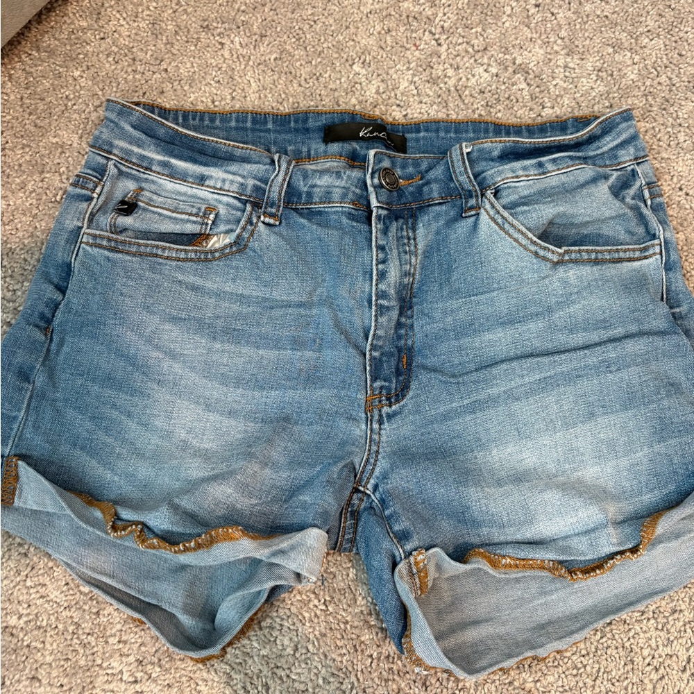 KanCan Light Blue Jean Shorts